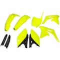 Ufo Suzuki Rmz 250 2010-2018 Sukit416f-dflu Fork Protectors & Plastsett
