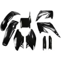 Ufo Honda Cr 125/250 2004-2004 Hokit102f-001 Fork Protectors & Plastsett