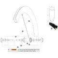 Mavic Comete Pro Carbon Ust Venstre Eiker 12 Enheter