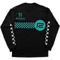 Radio Raceline Checker Langarmet T-skjorte