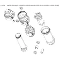 RockShox Bakdemperhus/ifp Sidluxe Standard Eyelet