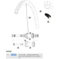 Mavic Xa Pro Carbon 29 2017-18 Venstre Eiker 12 Enheter