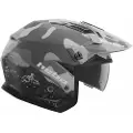 Hebo Htr-p01 V6 Camo åpen Hjelm