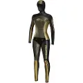 C4 Freediving Aurea 2 Mm Back Zip Kvinne Dykker Våtdrakt