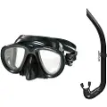Spetton Excell Spring Black Snorklingssett