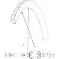Mavic Front/rear Cosmic Sl 45 Disc Landeveissykkel Felg