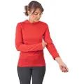 Chrome Merino Hoodie Langarmet T-skjorte