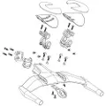 Sram Vuka Clip B1 Low Mount Left Boltsett