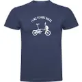 Kruskis I Like To Ride Bikes Kortarmet T-skjorte