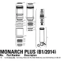 RockShox Monarch Plus Ml3 320 Servicesett
