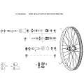 Sram 3zero 29 Moto Silver Single Rim Klistremerker