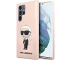 Karl Lagerfeld Klhcs23lsnikbcp Samoa S23 Ultra S918 Silicone Ikonik Telefondeksel