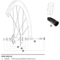 Mavic Cosmic Carbone Ultimate 2014 Forhjulsaksel
