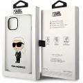 Karl Lagerfeld Klhcp14msnikbch Iphone 14 Plus15 Plus 6.7 Silicone Ikonik Telefondeksel