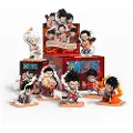Mighty Jaxx Freeny´s Hidden Dissectibles One Piece Luffy’s Gears Edition Figur 6 Enheter