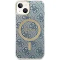 GUESS Gubpp14sh4eacsb+ Charger Set Iphone 14.15.13 6.1 4g Print Telefondeksel