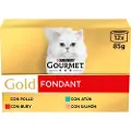Purina Gull Gourmet Våtfôr Til Katt 12x85g 8 Enheter