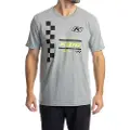 KLIM Checkered Flag Tri-blend Kortarmet T-skjorte