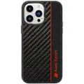 Audi Carbon Fiber Stripe Iphone 14 Pro Max 6.7 Austpupcip14pmr8d1bk Telefondeksel