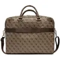 GUESS Bag for 16-tommers 4G-trykt bærbar PC GUCB15P4RPSW Brun