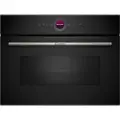 Bosch Serie 8 CEG732XB1, Innebygget, Grill mikrobølge, 36 l, 1000 W, Berøringskontroll, Sort