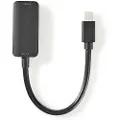 Nedis Ccgp37654bk02 Mini Displayport-kabel Dp 1.4 Mini Dp M-hdmi-utgang 48 Gbps Nikkelbelagt 0.2 M
