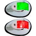 Goldenship Rustfritt Stål Led-lyssett For Navigasjon 42.8 Ma Babord/styrbord 36x56x89 Mm 12v 2 Enheter