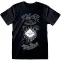 Heroes Inc Harry Potter T-skjorte Med Kort Arm-marauder´s Map