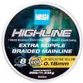 Nash Highline Floating 600 M Flettet Fiskesnøre