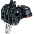 Harken Trippel Blokk Med Kamklemme Og Becket-talje 29 Mm