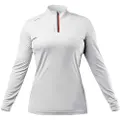 Zhik Uvactive Tie-down Strip Halv Glidelås Langarmet T-skjorte