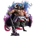 Megahouse One Piece Portrait Of Pirates Wa-maximum Kaido The Beast Super Limited Reprint 38 Cm Figur