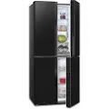 Gorenje G600 NRM818EMB, Fristående, Flera dörrar, Svart, 4 dörr/dörrar, LED, Insida
