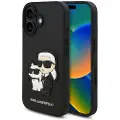 Karl Lagerfeld Pu Saffiano Karl And Choupette Iphone 16 Telefondeksel