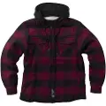 West Coast Choppers Hell Bent Flannel Jakke Med Hette