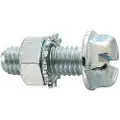 Fix Nippel M5 X 12 Mm Seksskruhode Med Skive 100 Enheter