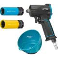 Hazet 9012M/4 9012M/4 Slagskruer med trykluft Drejningsmoment (max.): 678 Nm