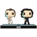 Funko POP! Stjernekrigen Konge Pop! Movie Moments Vinyl Bobble-head 2-pakning Kylo & Figur Pop! 9 Cm