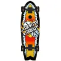 Santa Cruz Flaming Dice Dot 8.81in X 27.69in Shark Cruiser Skateboard