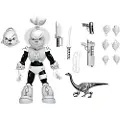 NECA Usagi Yojimbo Space Usagi Yojimbo Sort-hvitt Figur Actionfigur 18 Cm
