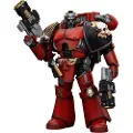 Joy toy Warhammer Horus-kjetteriet 1/18 Blood Angels Angel´s Tears Squad Arch Erelim Med Volkite Serpentas Actionfigur 12 Cm