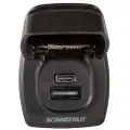 Scanstrut Flip Pro Plus Usb-a Usb-c 12/kontakt 24v