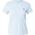 Levi's for woman. 39185-0398 T-shirt Perfect blue (M), Casual, Cotton, Short sleeve