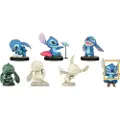 Yume Toys Lilo & Stitch Heltboks Kunstgalleri Serie Minifigurer Display 8 Cm 6 Enheter