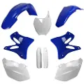 Polisport Off Road Mx Full Yamaha Yz125/250 (06-07) Oem 91386 Plastsett
