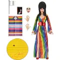 NECA Elvira Mørkets Herskerinne Kledd Over Regnbuen Actionfigur 20 Cm