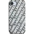Karl Lagerfeld Repeat Logo Iphone 16e Silver Telefondeksel