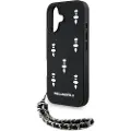 Karl Lagerfeld Saffiano Crystals Chain Iphone 16 Telefondeksel