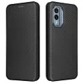 Mtp Products Nokia X30 Flip-deksel med Kortholder - Karbonfiber - Svart