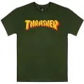 Thrasher Stacked T-skjorte grønn